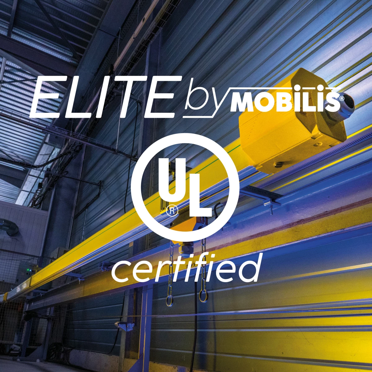 Nos rails d’électrification mobile ELITE by MOBILIS certifiés UL